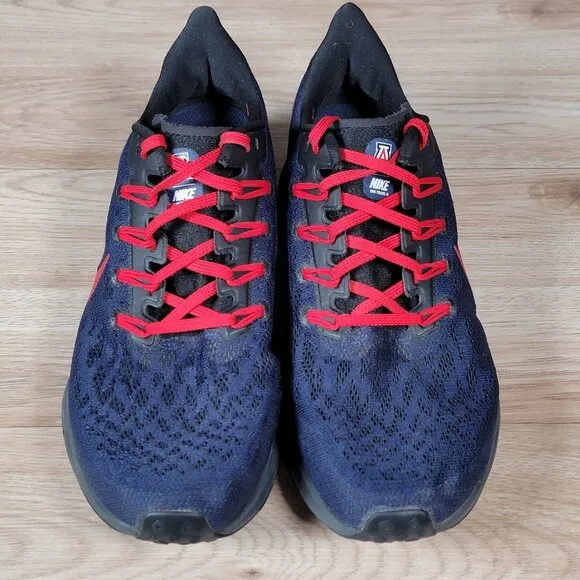 Nike Air Zoom Pegasus 36 Shoes Mens Sz 9.5 Blue Arizona Wildcats Run CI2063-400