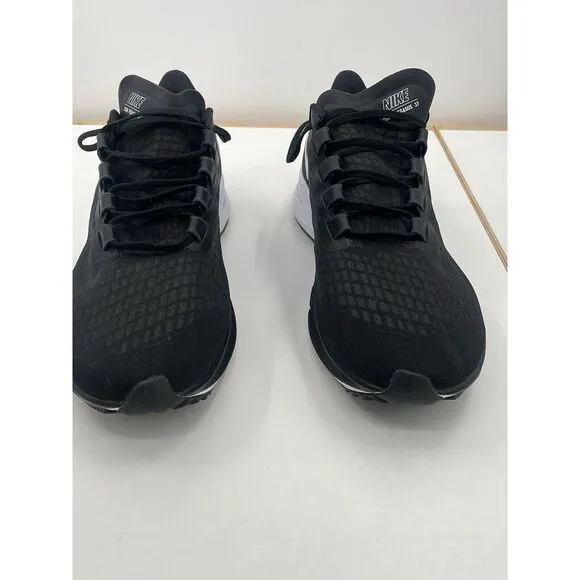 Nike Air Zoom Pegasus 37 Running Shoes Men's Size 13‎ Black White BQ9646-009
