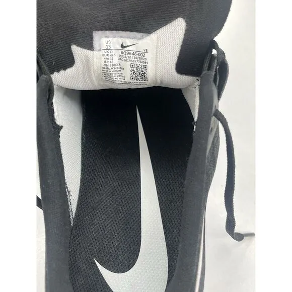 Nike Air Zoom Pegasus 37 Running Shoes Men's Size 13‎ Black White BQ9646-009
