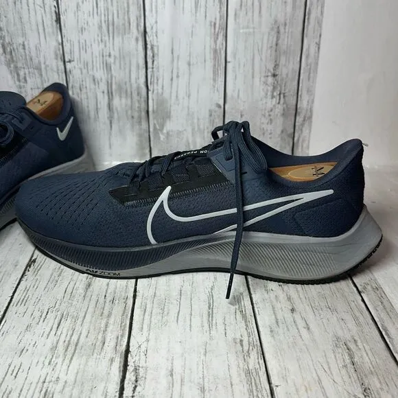 Nike Air Zoom Pegasus 38 Blue Running Shoes Sneakers CW7356-400 Men's Sz 10