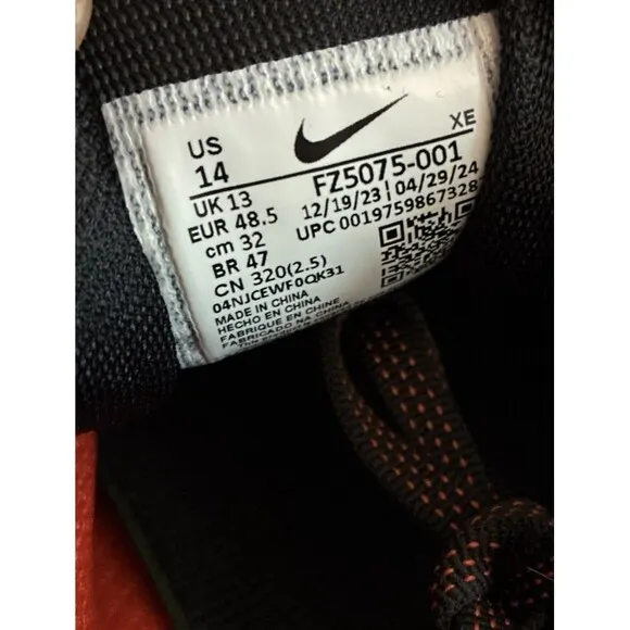 Nike Air Zoom Pegasus 41 Cleveland Browns Men Size 14 Running Shoes FZ5075-001