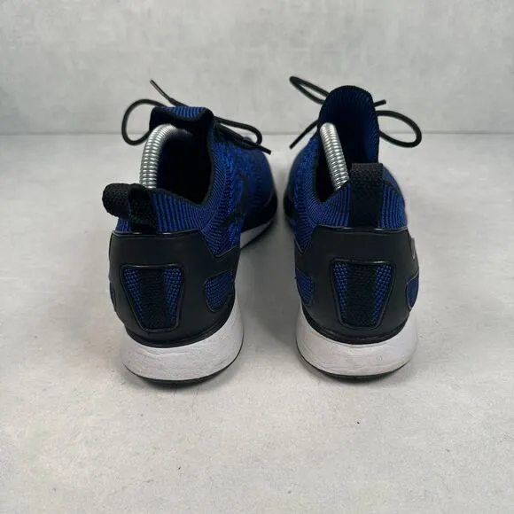 Nike Air Zoom Shoes Men 10 Blue Mariah Flyknit Racer Running Sneakers 918264-007