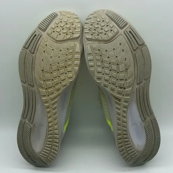 Nike Air Zoom Sneakers Men's 12 Pegasus 38 Flyease Barely Volt Running Shoes