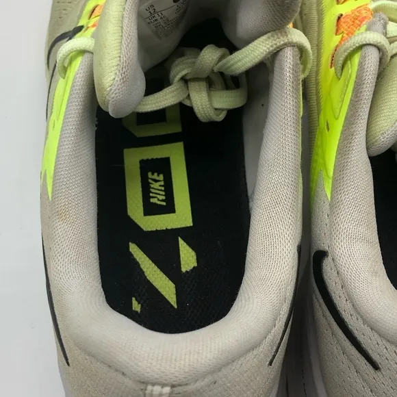 Nike Air Zoom Sneakers Men's 12 Pegasus 38 Flyease Barely Volt Running Shoes
