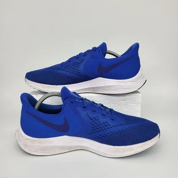 Nike Air Zoom Winflo 6 Game Royal Men's Running Shoes Size 10.5