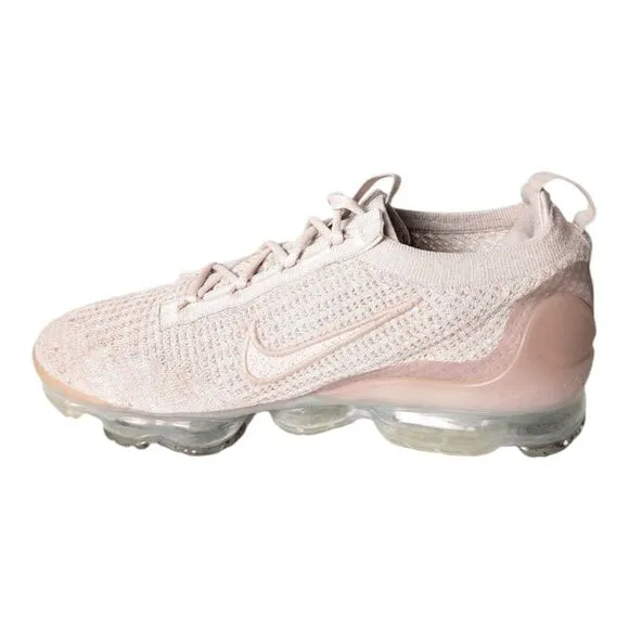 NIKE Air VaporMax 2021 Flyknit &quot;Pink Oxford' Running Shoes Size 8
