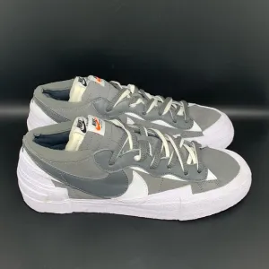 Nike Blazer Low Sacai Iron Gray Running Shoes Men's Sz 13