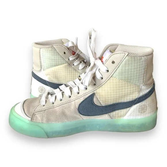 Nike Blazer Mid '77 Sneakers Move To Zero Cream‎ Glacier Ice Shoes