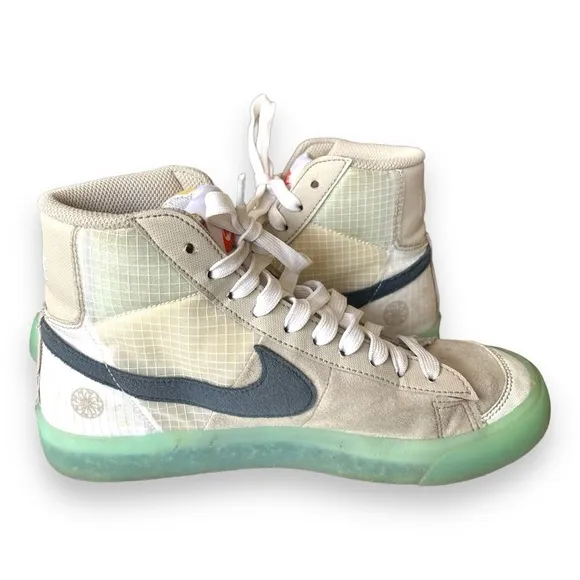 Nike Blazer Mid '77 Sneakers Move To Zero Cream‎ Glacier Ice Shoes