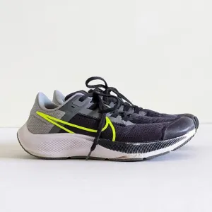 Nike Boys Air Zoom Pegasus 38 Size 7Y CZ4178-005 Black Gray Running Shoes