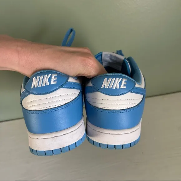 Nike Carolina Sky Blue and White Dunks Shoes