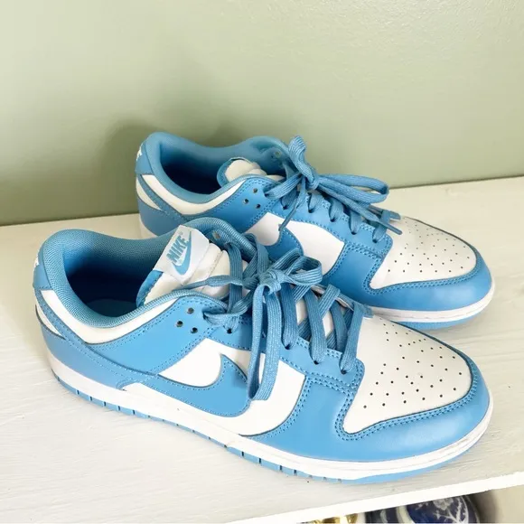 Nike Carolina Sky Blue and White Dunks Shoes