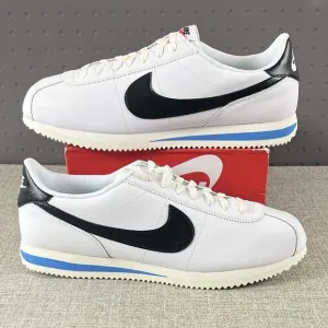 Nike Cortez '23 Shoes White Black Photo Blue New  DM4044-100 Men's Size 15
