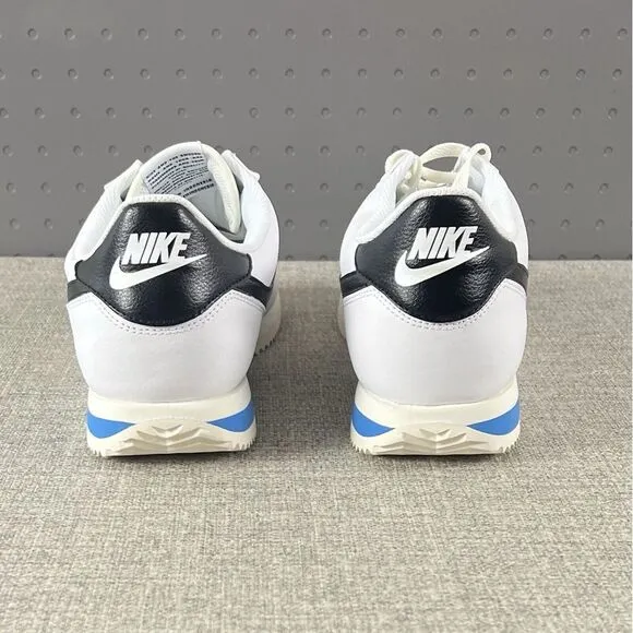 Nike Cortez '23 Shoes White Black Photo Blue New  DM4044-100 Men's Size 15