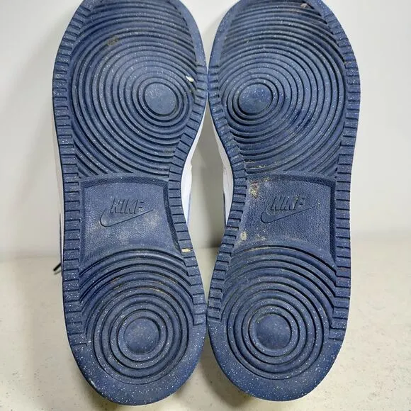 Nike Court Vision Shoes Sneakers White Royal Blue Void DM1187-102 Mens Sz 12 M