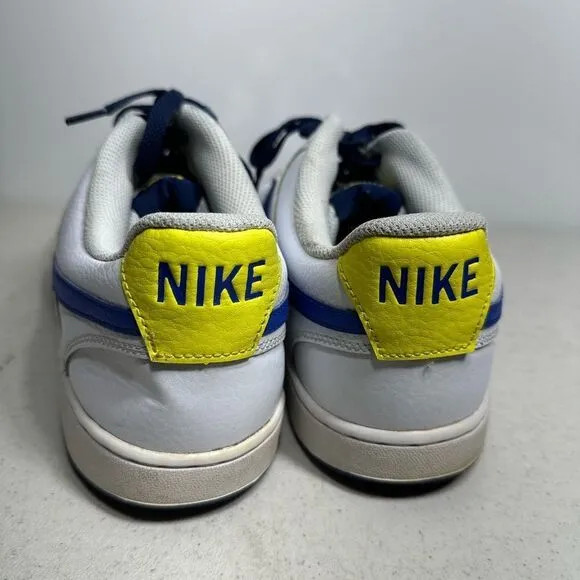 Nike Court Vision Shoes Sneakers White Royal Blue Void DM1187-102 Mens Sz 12 M