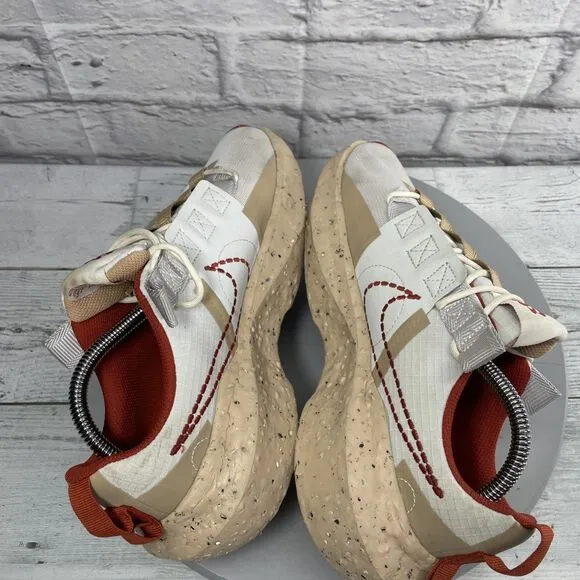 Nike Crater Impact SE Photon Dust Cinnabar Men Running Shoes Size 8