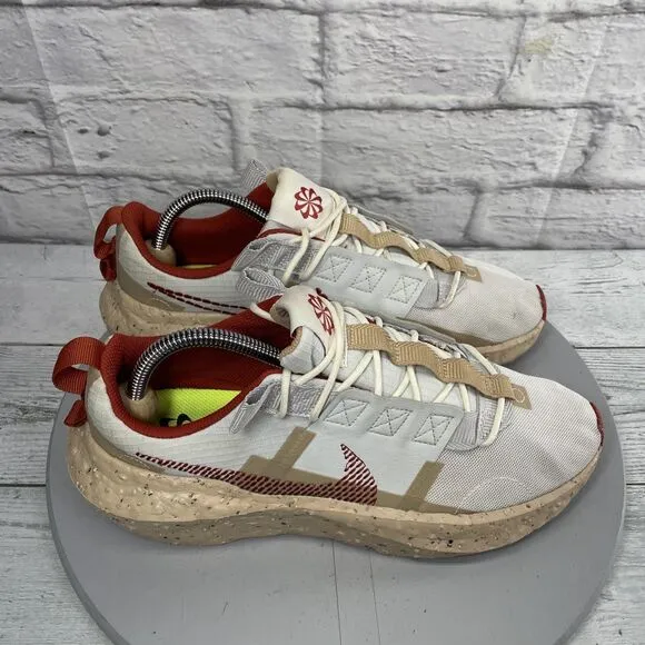 Nike Crater Impact SE Photon Dust Cinnabar Men Running Shoes Size 8