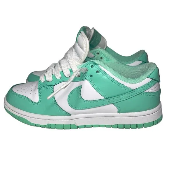 Nike Dunk Low Glow Green Sneakers Shoes Size 6