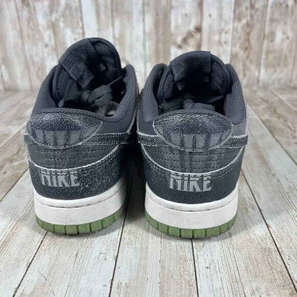 Nike Dunk Low PRM Halloween 2022 DQ7681-001‎ OG Grey Retro Preowned Men's Size 8