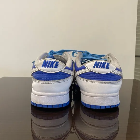 Nike Dunk Low Racer Blue White Sneakers Shoes Men's 10.5