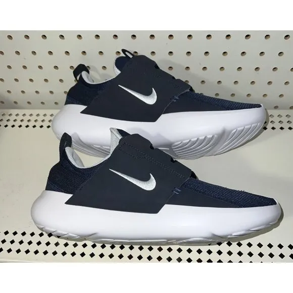 Nike E-Series AD Mens Athletic Shoes Sneakers Size 9 Obsidian Navy Blue White