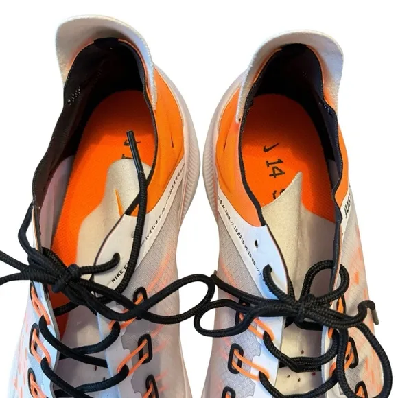 Nike EXP-X14 SE WORN ONCE White Total Orange Black Running AO3095-100 Men's 11