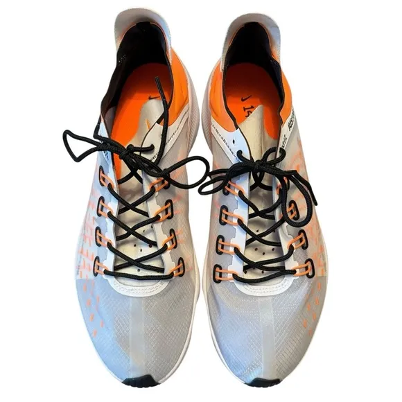 Nike EXP-X14 SE WORN ONCE White Total Orange Black Running AO3095-100 Men's 11