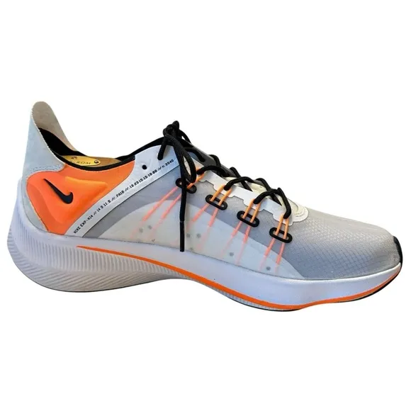 Nike EXP-X14 SE WORN ONCE White Total Orange Black Running AO3095-100 Men's 11