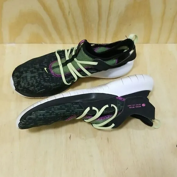 Nike Flex Contact 3 Running Shoes Black Multi-Color  Men's Size 13