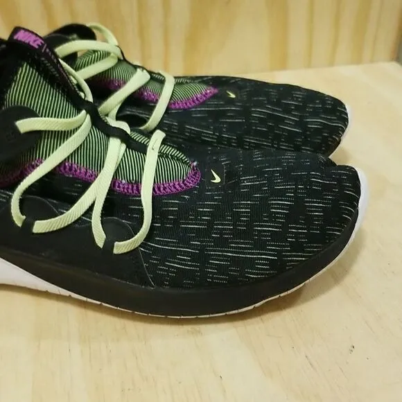 Nike Flex Contact 3 Running Shoes Black Multi-Color  Men's Size 13