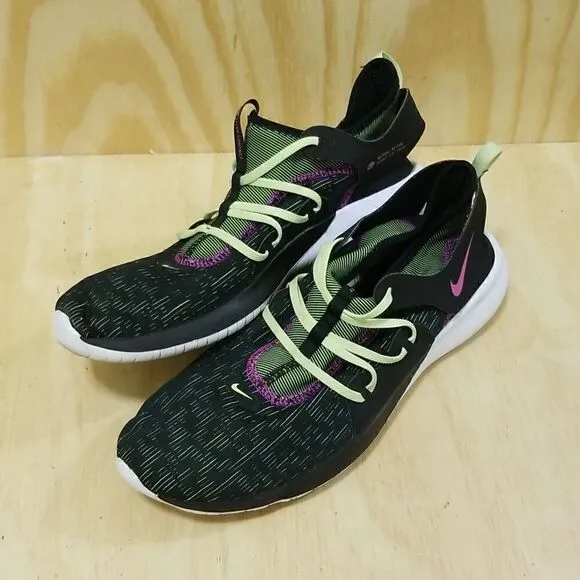 Nike Flex Contact 3 Running Shoes Black Multi-Color  Men's Size 13