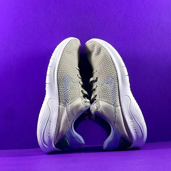 Nike Flex Experience Run 11 Women's Gray/Purple Running Shoes Size 8.5-NEW