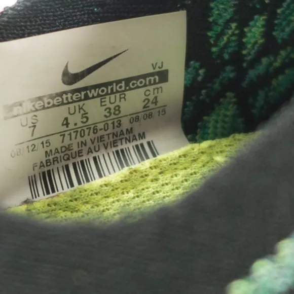 Nike Free 4.0 Flyknit Running Shoes - Women's Size 7