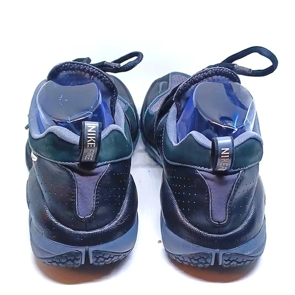 Nike Free 7.0 Sneakers, Black &amp; Grey,‎ Size 9.5