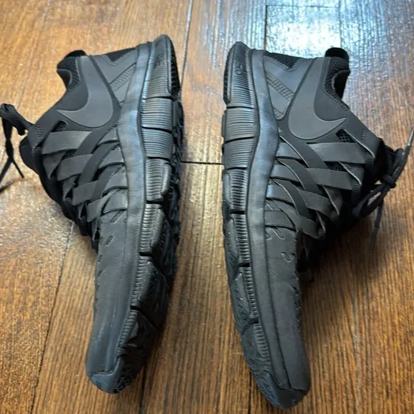 Nike Free Trainer 5.0 Mens Black Athletic Shoes Sneakers 579809-005 size 12