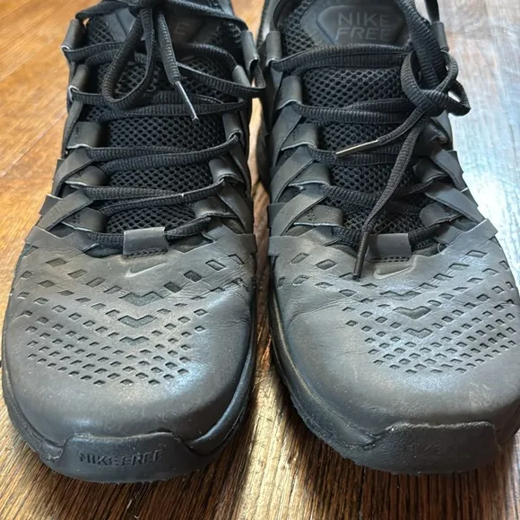 Nike Free Trainer 5.0 Mens Black Athletic Shoes Sneakers 579809-005 size 12