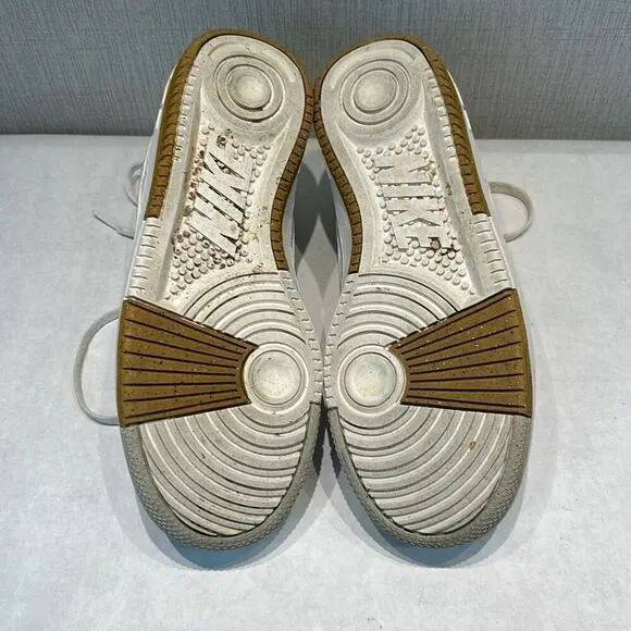 Nike Gamma Force Womens Sneakers White Beige Sz 8 Tennis Shoes