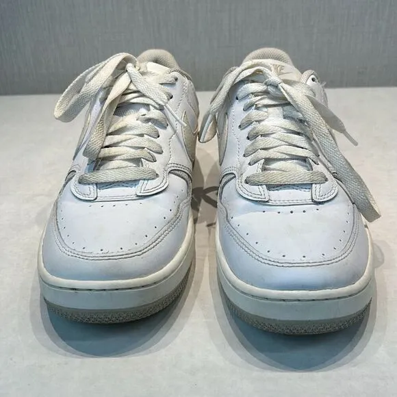 Nike Gamma Force Womens Sneakers White Beige Sz 8 Tennis Shoes