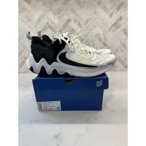 Nike Giannis Immortality 2 White Black Volt DM0825-101 Basketball Shoes Men's 13