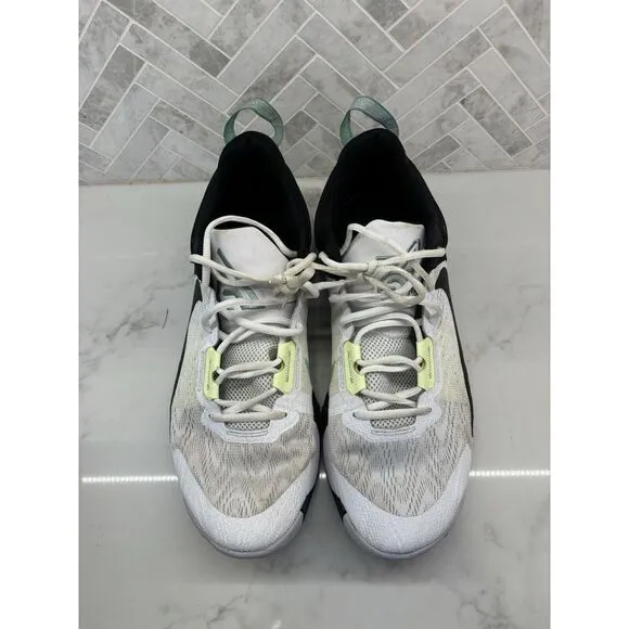 Nike Giannis Immortality 2 White Black Volt DM0825-101 Basketball Shoes Men's 13