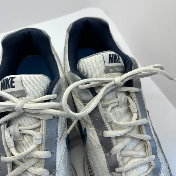 Nike Initiator White Obsidian Cool Gray Men's 10.5 Shoes Sneakers Y2K 394055-101