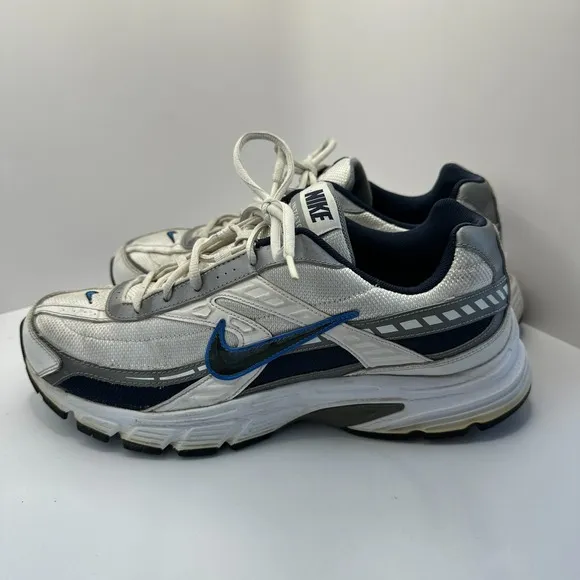 Nike Initiator White Obsidian Cool Gray Men's 10.5 Shoes Sneakers Y2K 394055-101
