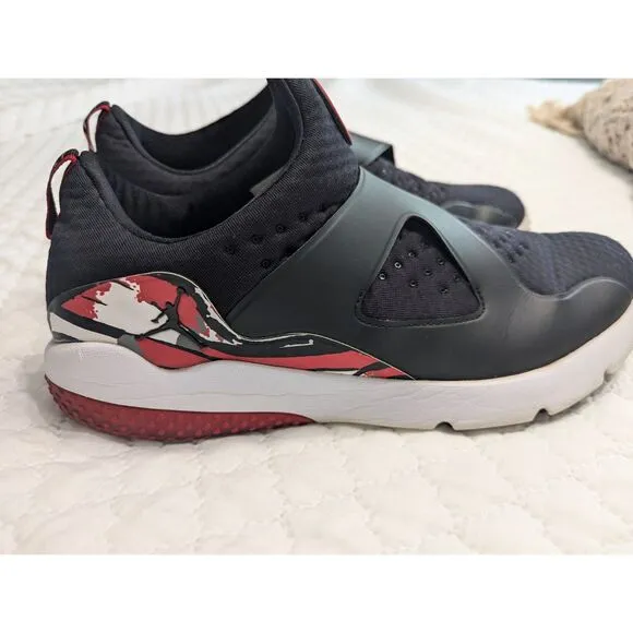 Nike Jordan Mens Trainer Essential 888122-016 Black Low Top Athletic Shoes Sz 13