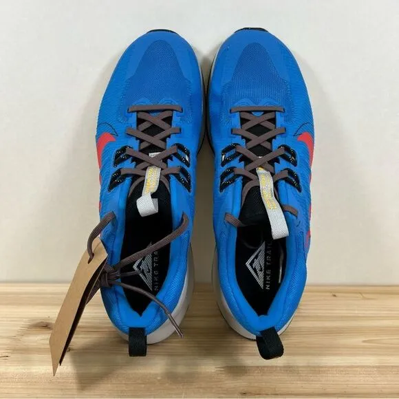 Nike Juniper Trail 2 Trail running hiking shoes Mens 10.5 Light photo blue Red
