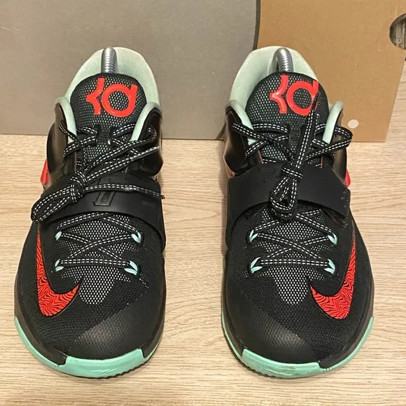 Nike KD VII Bad Apple Basketball Sneakers Shoes- Size 6.5 Y- 8 W