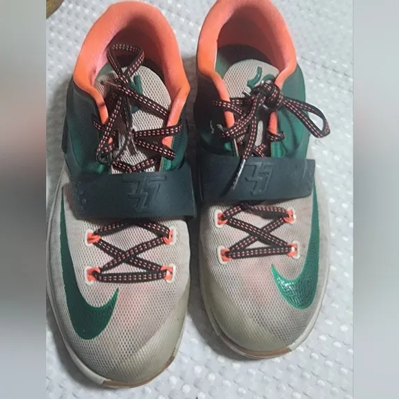 NIKE KD VII EUC YOUTH SZ 5.5Y EASY MONEY BASKETBALL SNEAKERS SHOES