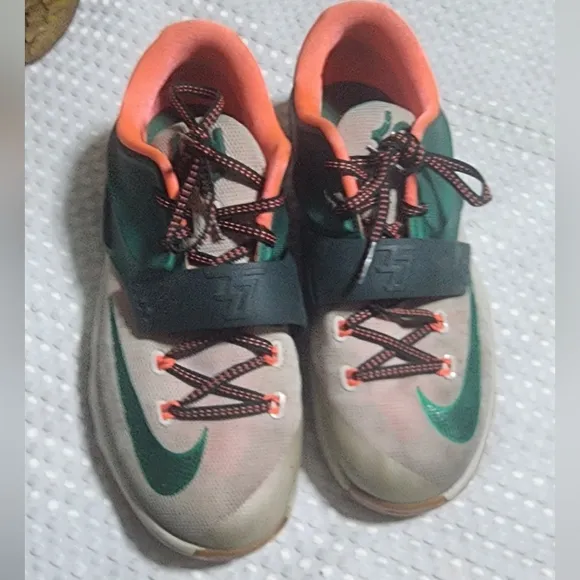 NIKE KD VII EUC YOUTH SZ 5.5Y EASY MONEY BASKETBALL SNEAKERS SHOES