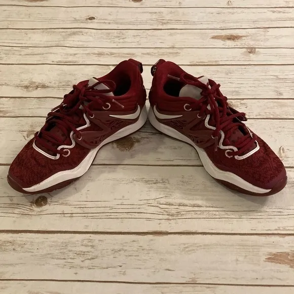 Nike Kevin Durant KD 15 TB Promo Low Team Basketball Sneakers Wine Red Size 6