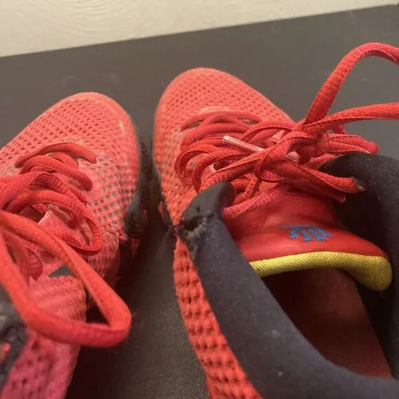 Nike Kyrie 1 Deceptive Red Black Yellow Size 9.5 Sneakers‎ Shoes 705277-606